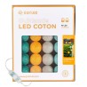 Emisfero Classico Ghirlanda luminosa palline di cotone LED