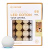 Radiance met spraakbesturing (glitter) lichtslinger met katoenen balletjes Google & Alexa