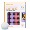 Provence Voice Command Indoor Light garland cotton balls Google & Alexa