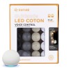 Midnight Voice Command Indoor Light garland cotton balls Google & Alexa