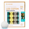 Light Ball Garland - Scandinavian Voice Control - Guirled