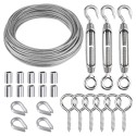 Kit di fissaggio per luci decorative da esterno