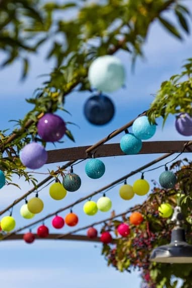 Guirlandes lumineuses extérieures