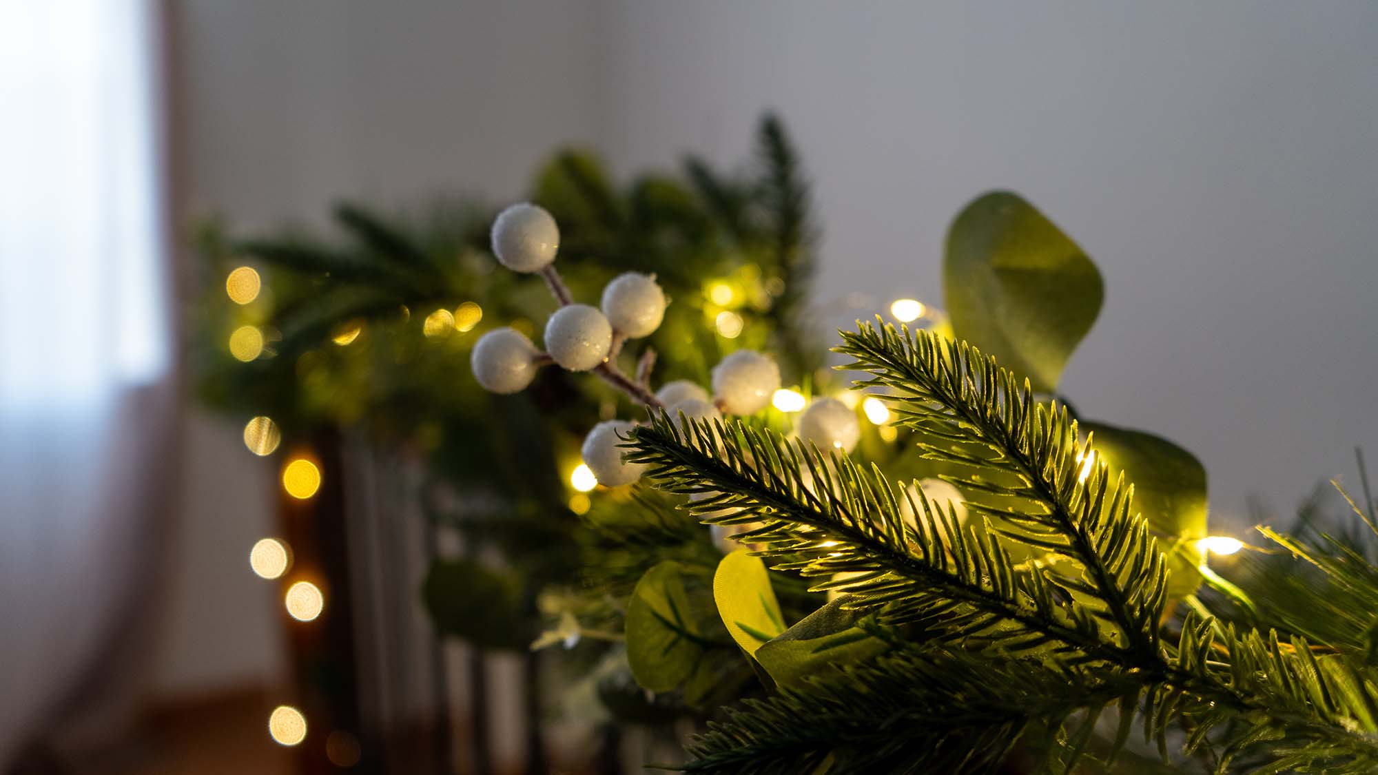 Guirlande Lumineuse de Noël pour la Décoration de la Maison