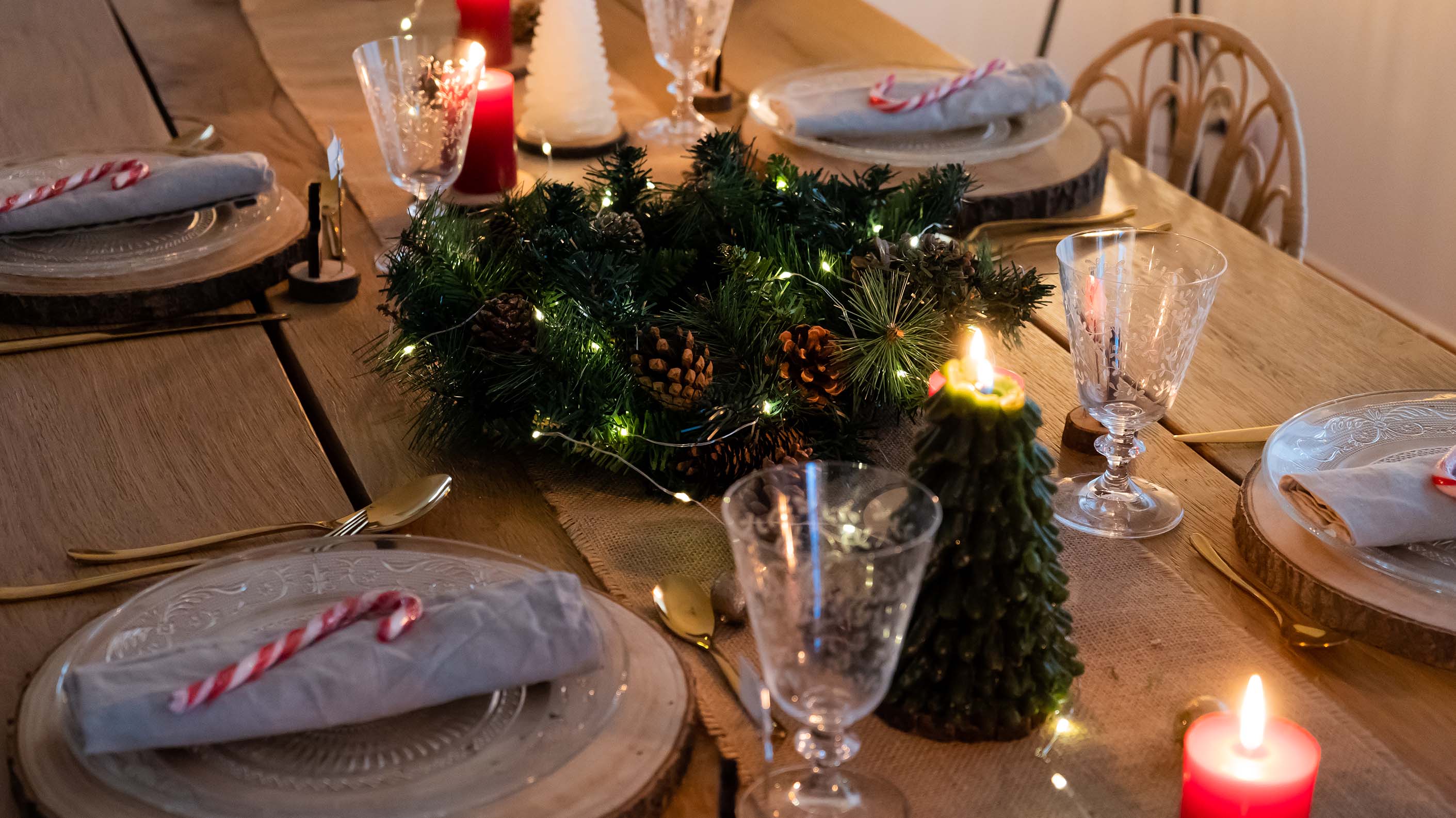 Weihnachtstisch