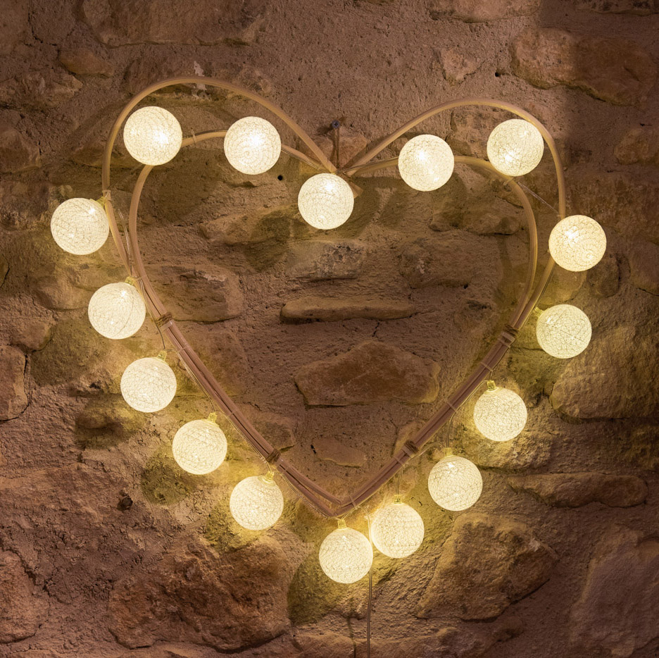panneau solaire guirled guirlande lumineuse boule