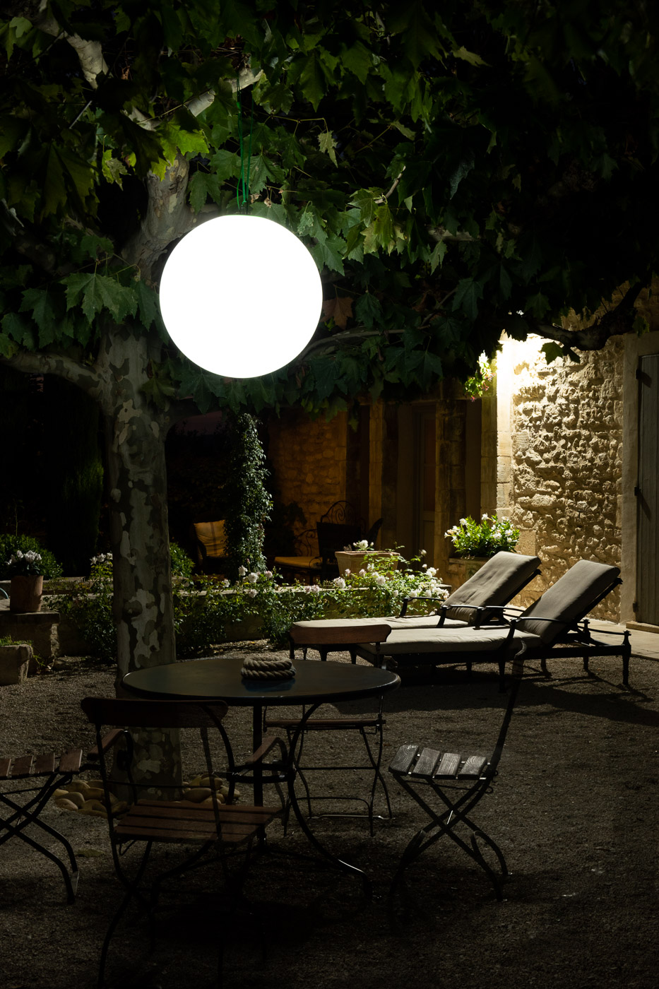 Kugel Kugel led leuchtet Garten wasserdicht und solar