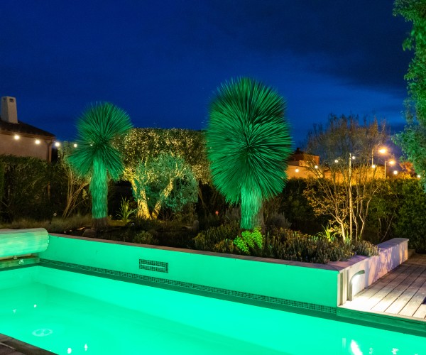 Guirlande piscine