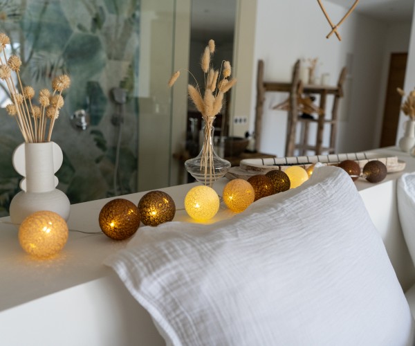 Deko LED-Girlande Zimmer