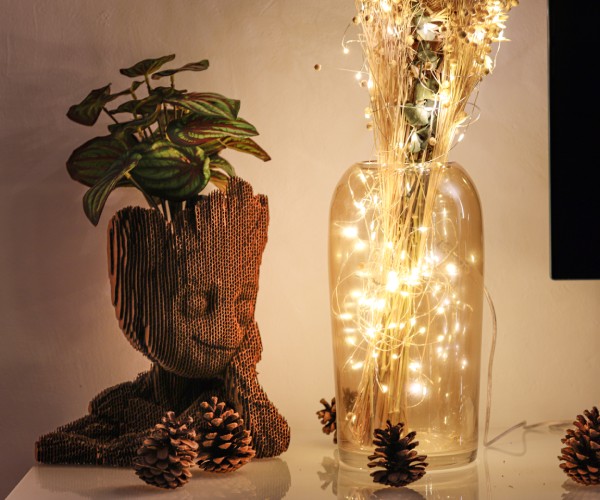 Décoration intérieure guirlande lumineuse