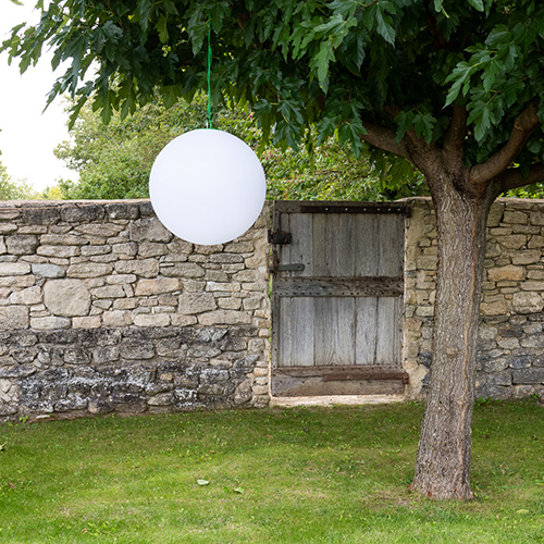 panneau solaire guirled guirlande lumineuse boule