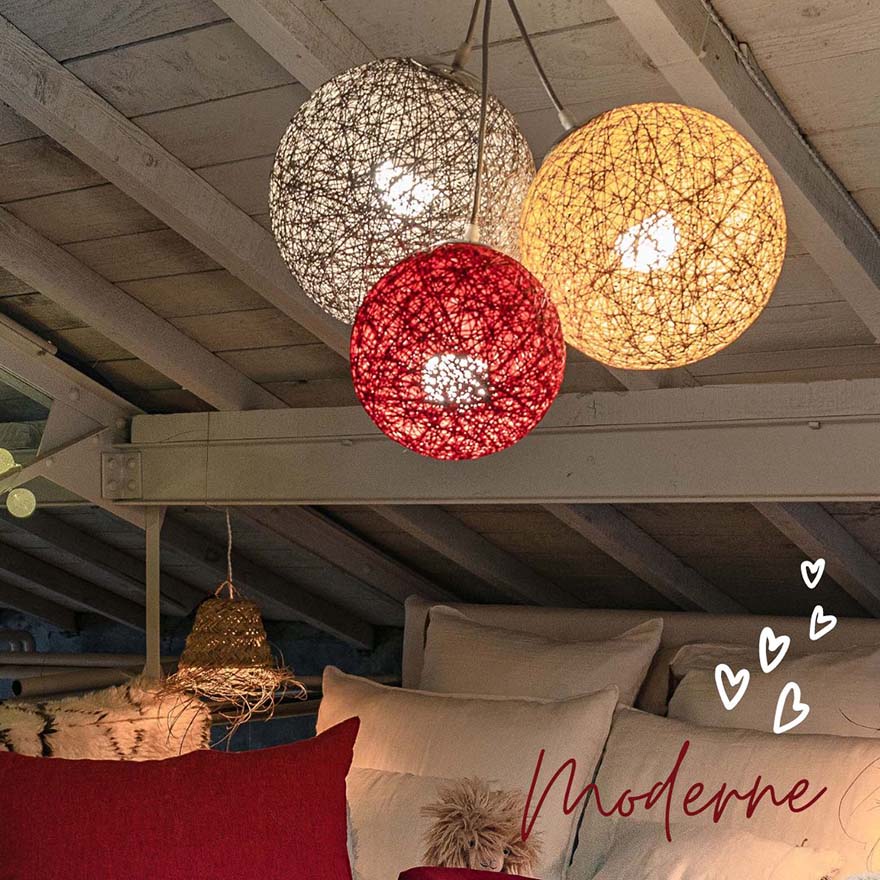suspension LED cadeau