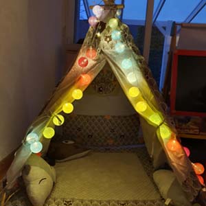 guirlande lumineuse boule guirled