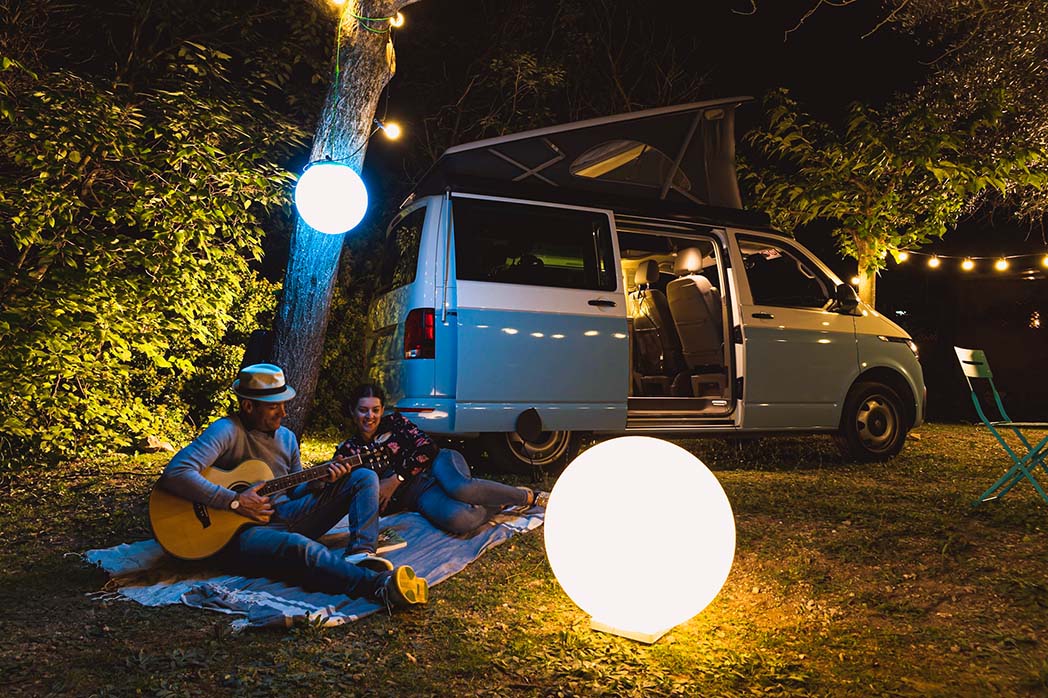 Quel luminaire (intérieur ou extérieur) choisir au camping ? Guirlandes,  Sphères