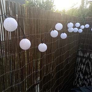 guirlande boule exterieure