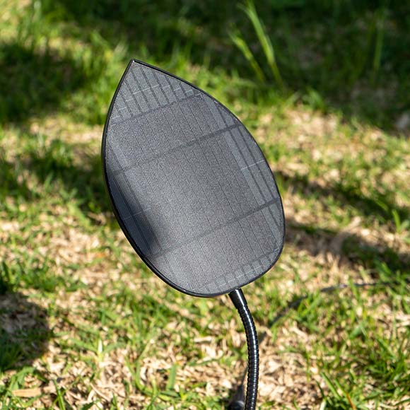 Solarpanel guirled Solarpanel guirled