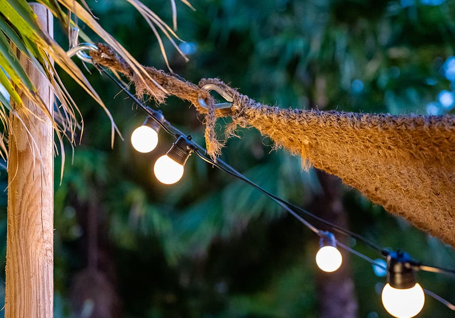 guirlande lumineuse coton