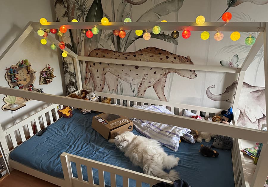 guirlande lumineuse coton