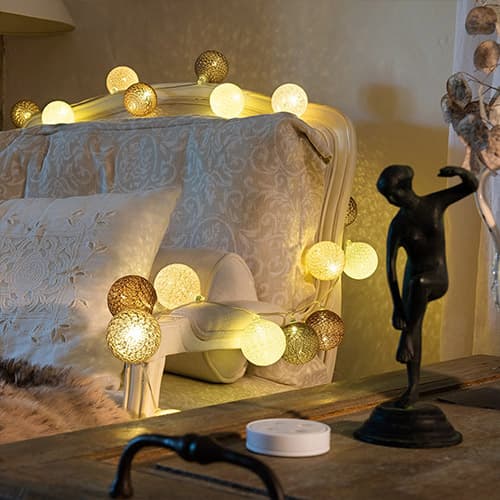 High-Tech-Lichterkette guirled