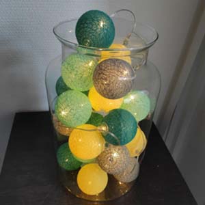 guirlande lumineuse boule guirled