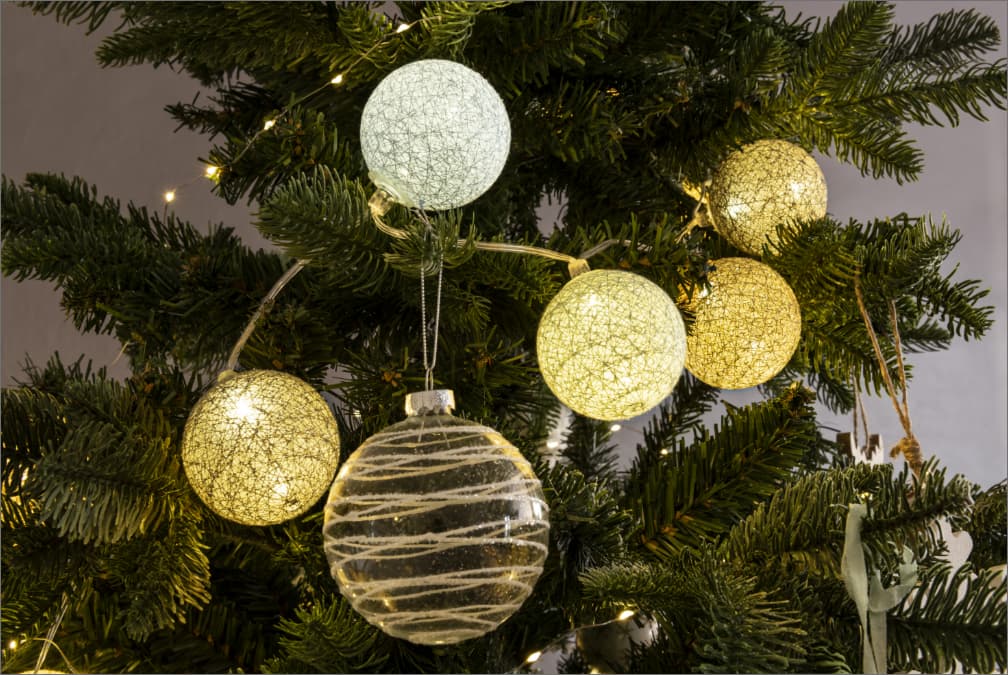 Décoration lumineuse pour Noël