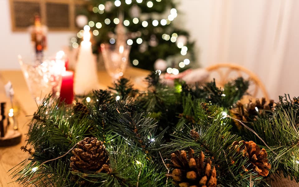 Décoration lumineuse pour Noël